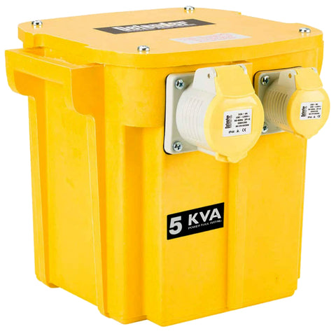 5kva Portable Transformer - 110v 16+32amp (ZST005)