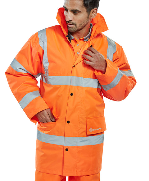 Custom Traffic Jacket Orange (IOTJLBO)