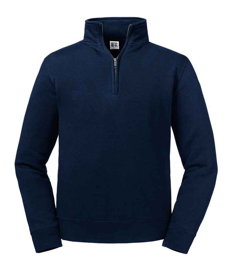 Custom 1/4 Zip Sweatshirt Navy (IO1/4ZSLN)