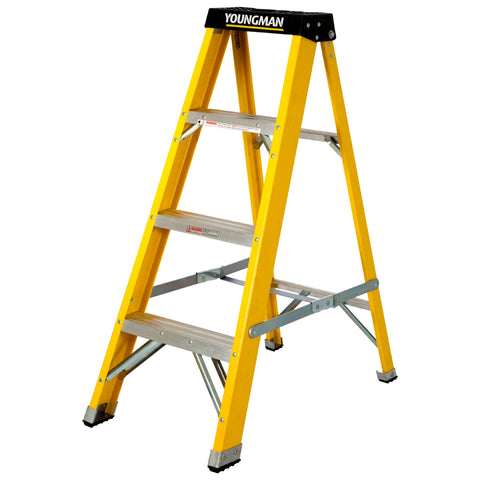 Fibreglass Swingback Step Ladders - (SALE)