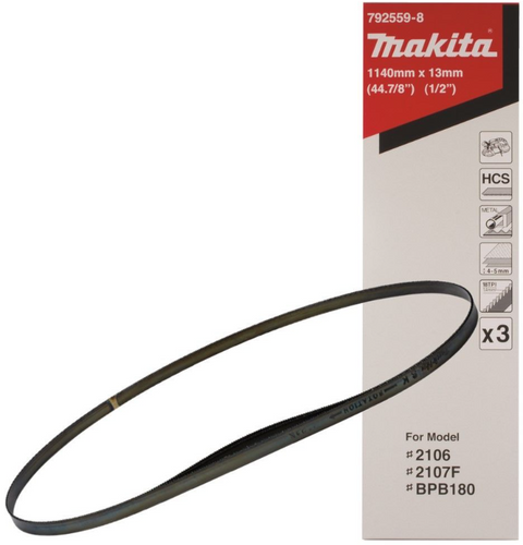 Makita Bandsaw Blades (3) - (ZPE195)