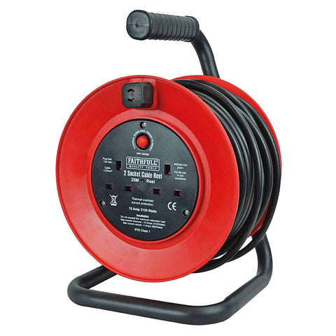 25m Extension Reel - 240v 13amp (SSC015)