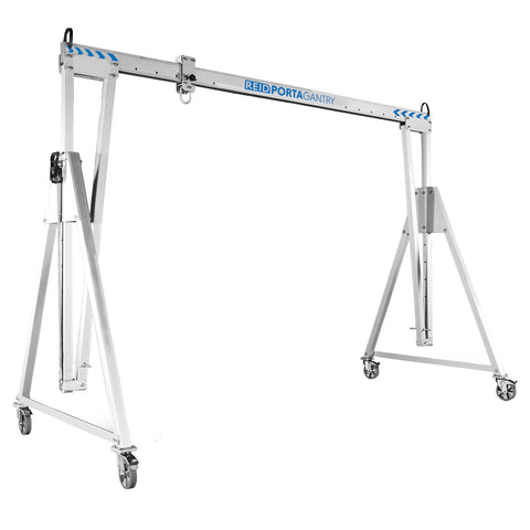 2 Tonne Alloy Gantry (adjustable height & length) - (LHE041)