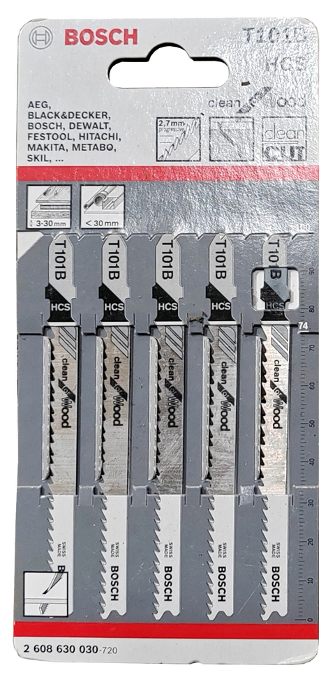 55mm Metal Cutting Jigsaw Blades Pack (ZCE009)