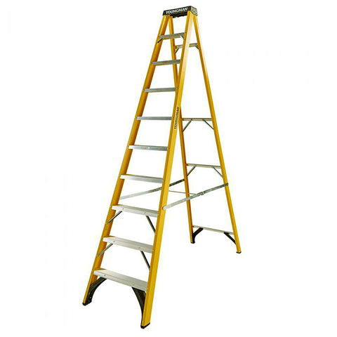 Fibreglass Swingback Step Ladders - (SALE)